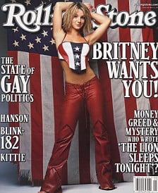 MAG HAG: Britney Does Rolling Stone Britney Spears Rolling Stone cover May 2000