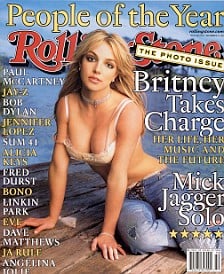MAG HAG: Britney Does Rolling Stone Britney Spears Rolling Stone cover December 2001