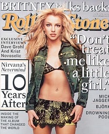 MAG HAG: Britney Does Rolling Stone Britney Spears Rolling Stone cover September 2001