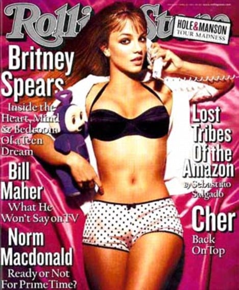 MAG HAG: Britney Does Rolling Stone Britney Spears Rolling stones cover