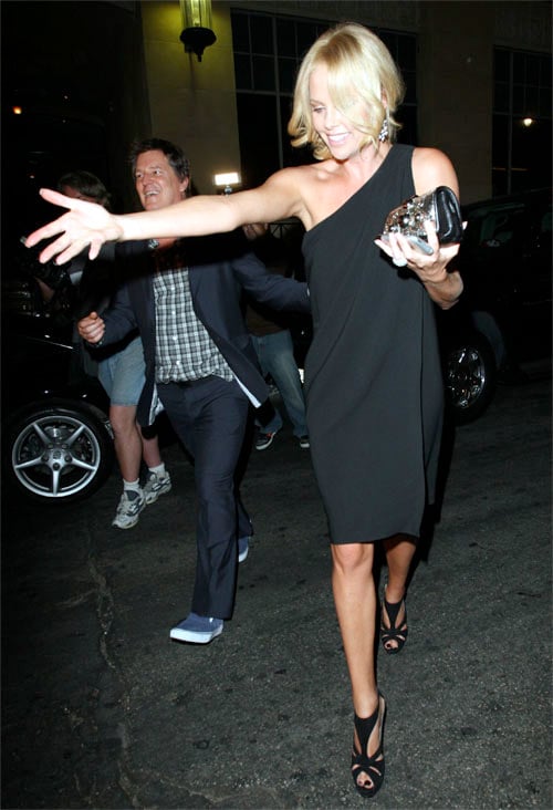 FROCKWATCH: 5 black dresses charlize102408 FROCKWATCH: 5 black dresses