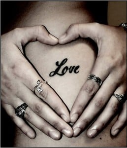 lovetattoo 258x300 The difference between love and infatuation.