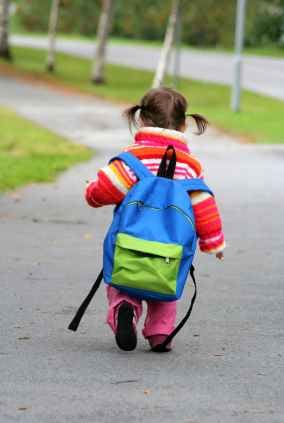 She's starting school but for me, something's ending