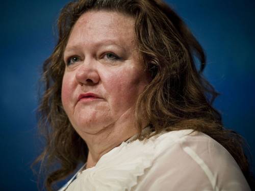 Gina gina rinehart welfare