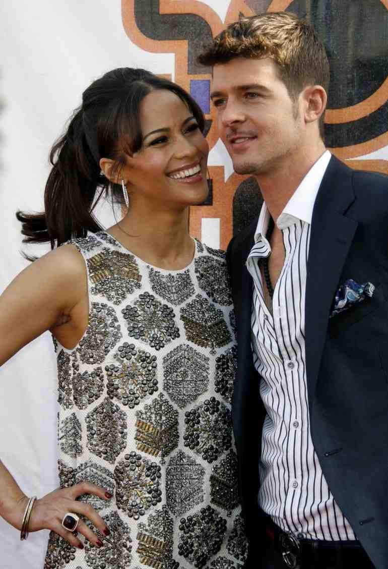 Robin Thicke Wife Paula Patton Have Announced Their Marriage Is Over