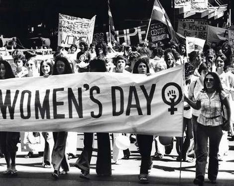 Suffragettes International Women's Day