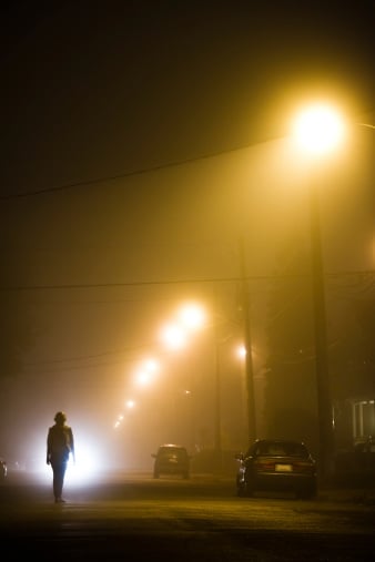 feeling scared at night