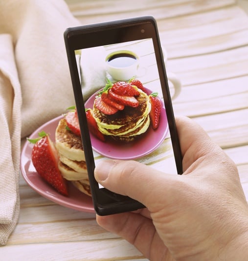 food blogger