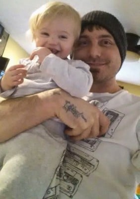 A stay at home dad and his baby