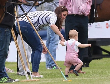 Look- He's walking!