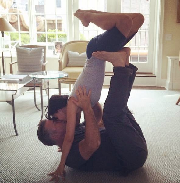 Hilaria Baldwin Yoga Poses Best Photos On Her Anniversary