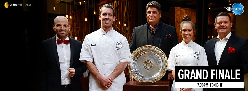 Brent Owens takes the 2014 MasterChef Australia title