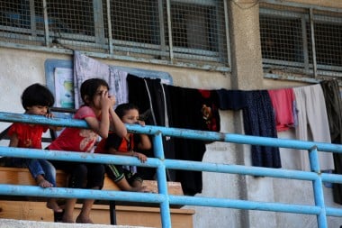 children in gaza conflict