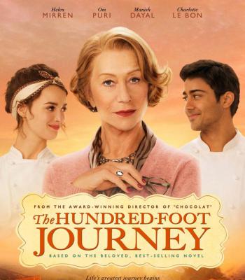 100 foot journey If youre after a feel good film, this is the movie to see this weekend. 