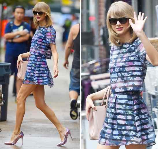 taylorswift Guess how much Taylor Swifts matching outfit cost. (Hint: its less than you think.)