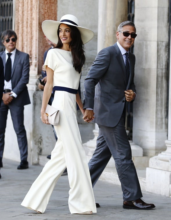 Wedding pants. WEDDING PANTS! (Photo: PIERRE TEYSSOT/AFP/Getty Images)