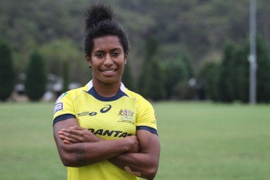 ellia green rugby try