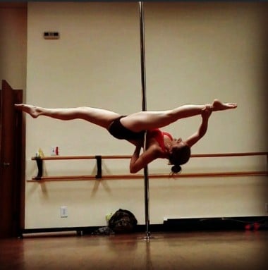 Pole dancing as a sport