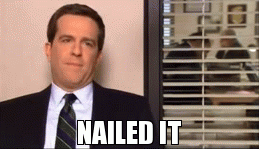 Image result for nailed it gif