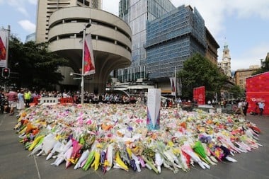 Sydney pays their respects to the hostage victims