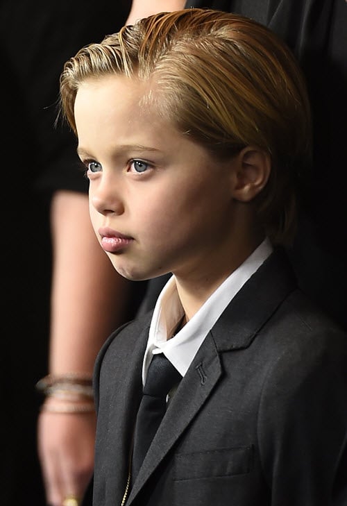 Shiloh Jolie-Pitt's suit at the Unbroken premiere is fabulous.