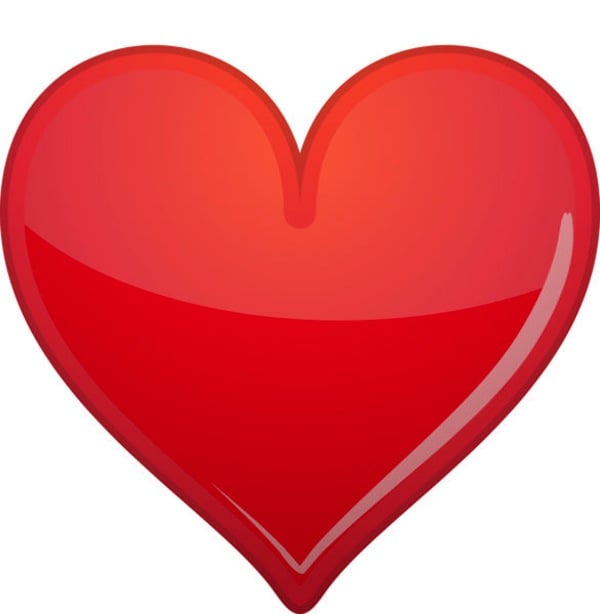 heart emoji clipart - photo #48