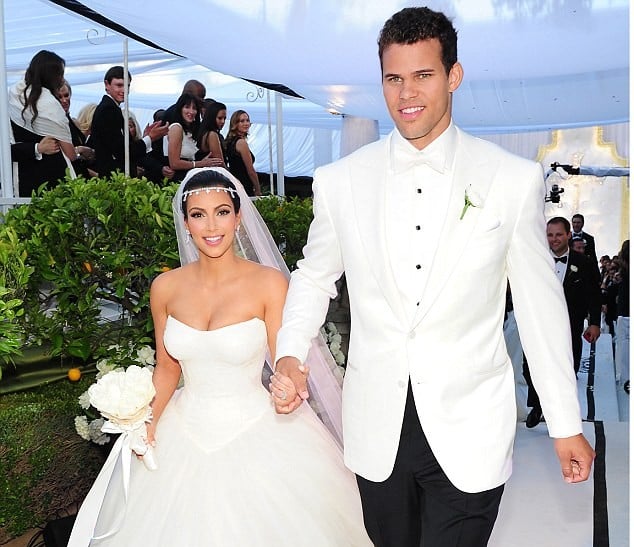 Kim Kardashian and Kris Humphries