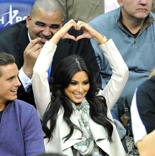 Kim Kardashian and Kris Humphries