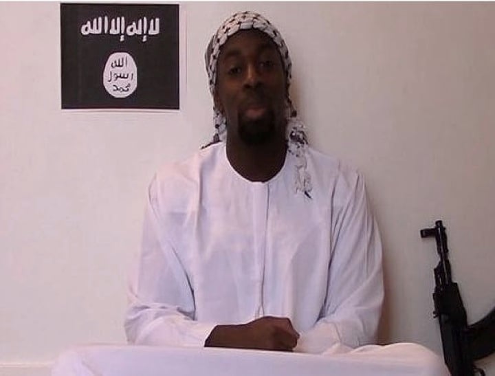 Paris terrorist Amedy Coulibaly in online Jihadi video.