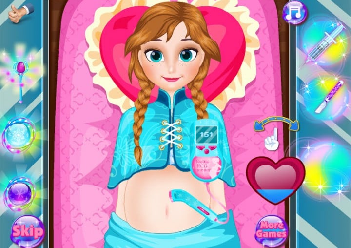 Have You Played The Anna Giving Birth App