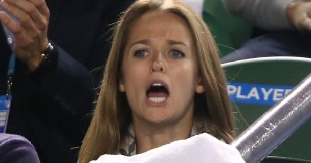 andy murray girlfriend swearing