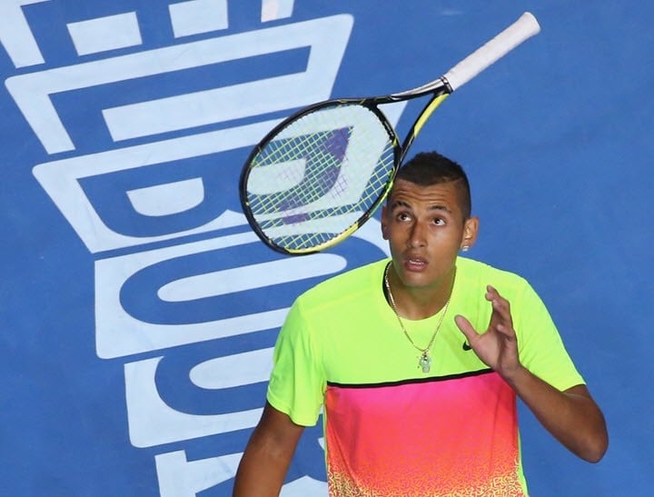 nick kyrgios at the australian open