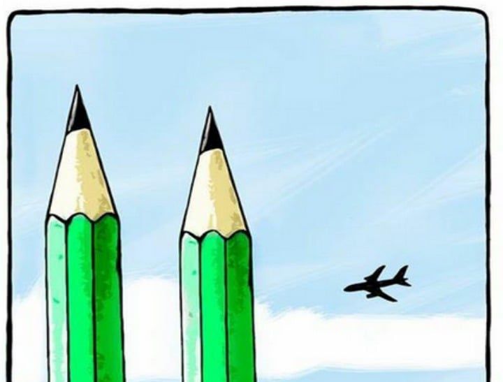 cartoons about charlie hedbo