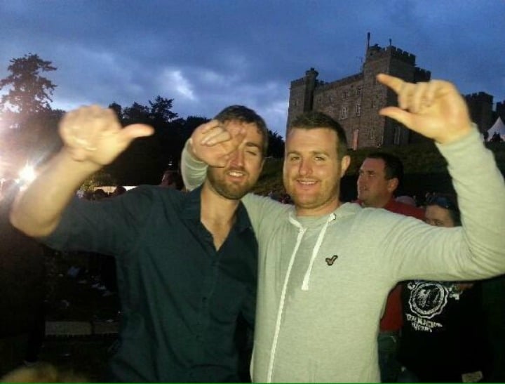 Brothers Patrick and Barry Lyttle