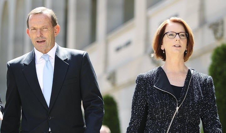 tony abbott and julia gillard