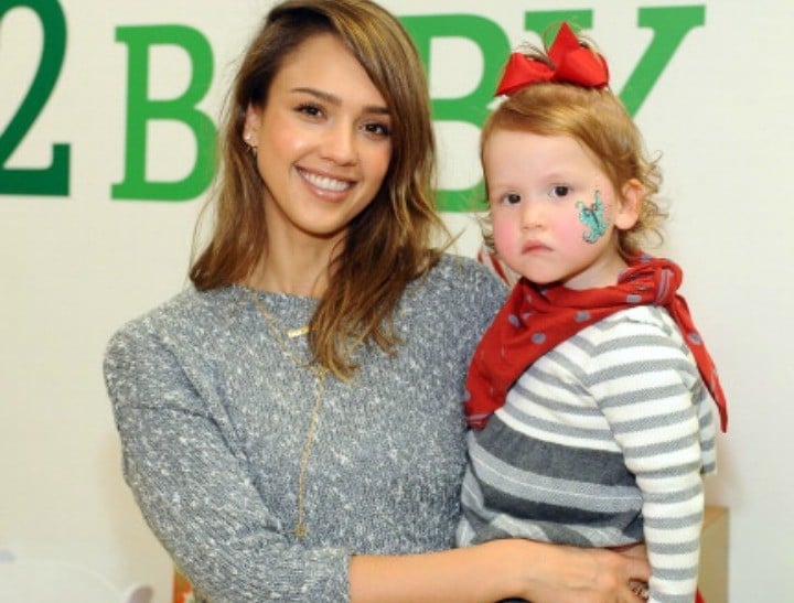 Jessica Alba and Haven Warren