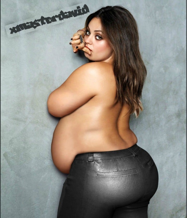 Mila Kunis fat Photoshop David Lopera