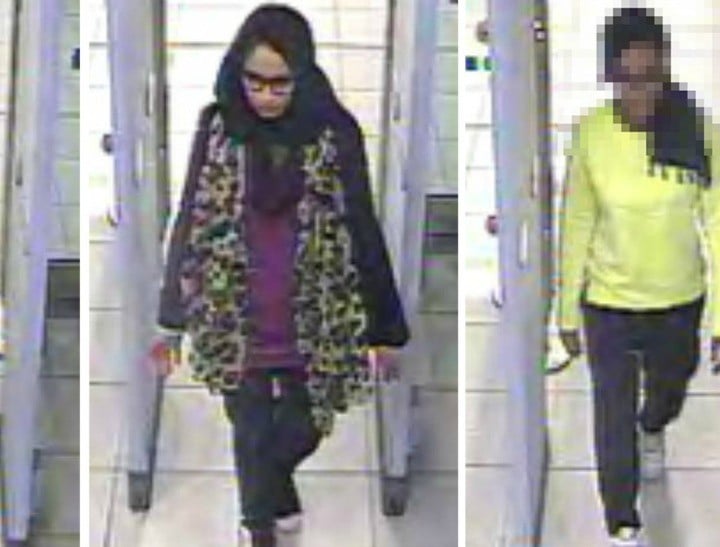 radicalised ISIS schoolgirls