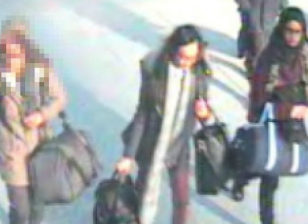 radicalised ISIS schoolgirls
