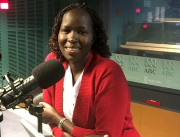 Kakenya discusses FGM and education at the ABC.