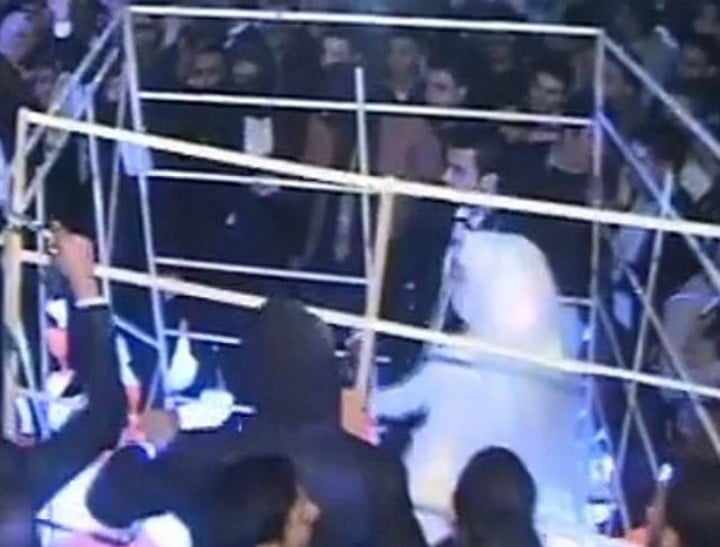 ISIS wedding cage