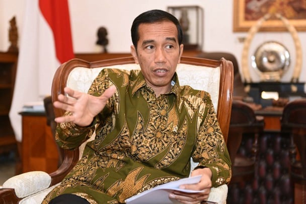 Indonesian president Joko Widodo