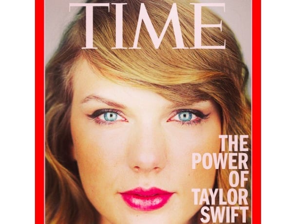 Taylor Swift on the cover of TIME.