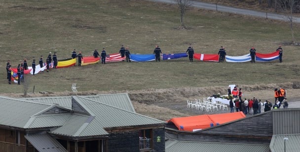 families arrive at site