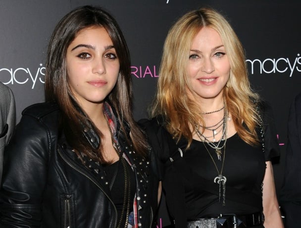 madonna's daughter is at college