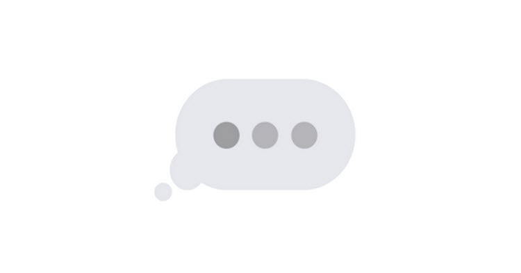 imessage typing indicator