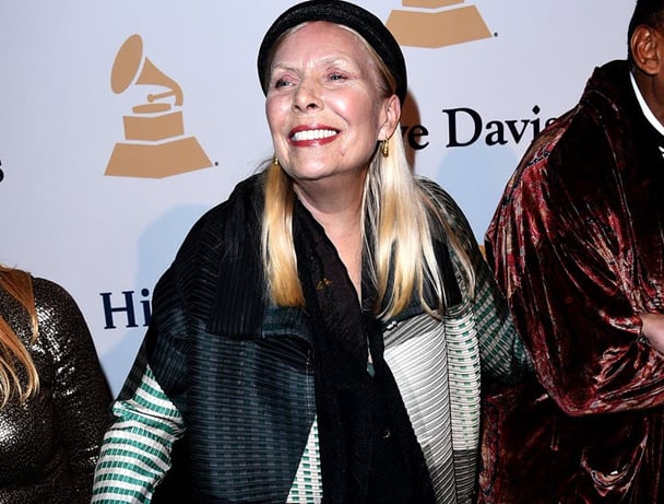 joni mitchell found unconcious