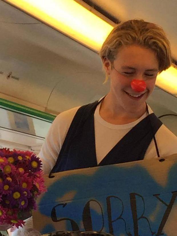 melbourne train clown