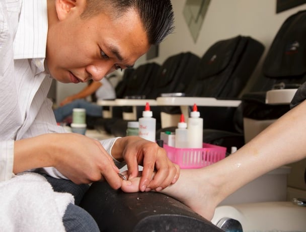 nail salon chemicals