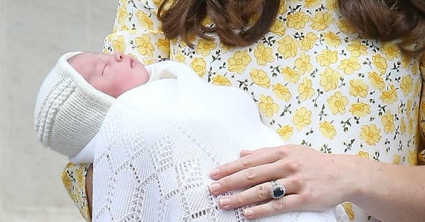 Princess Charlotte and mum Kate.